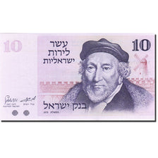 Banknote, Israel, 10 Lirot, 1973-1975, 1973, KM:39a, UNC(65-70)