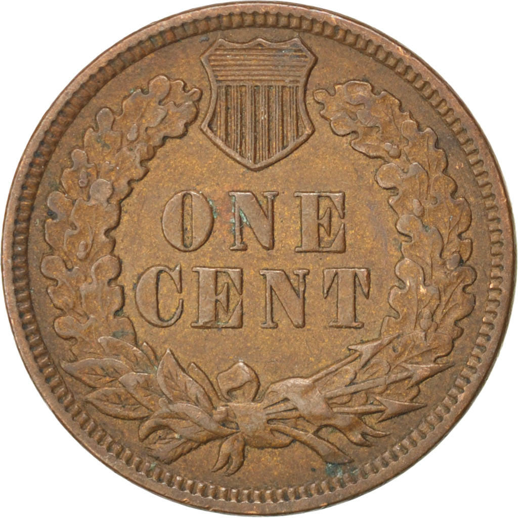UNITED STATES, Indian Head Cent, Cent, 1890, U.S. Mint, KM #90a, AU(55-58),...