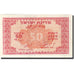 Billet, Israel, 50 Pruta, 1952-1953, Undated (1952), KM:9, SUP+