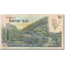 Banknote, Israel, 50 Lirot, 1955, 1955, KM:28a, EF(40-45)
