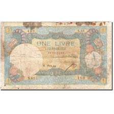 Lebanon, 1 Livre, 1939, KM:15, 1939-09-01, VF(20-25)