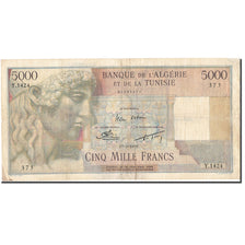 Banknote, Algeria, 5000 Francs, 1955, 1955-05-23, KM:109b, VF(20-25)