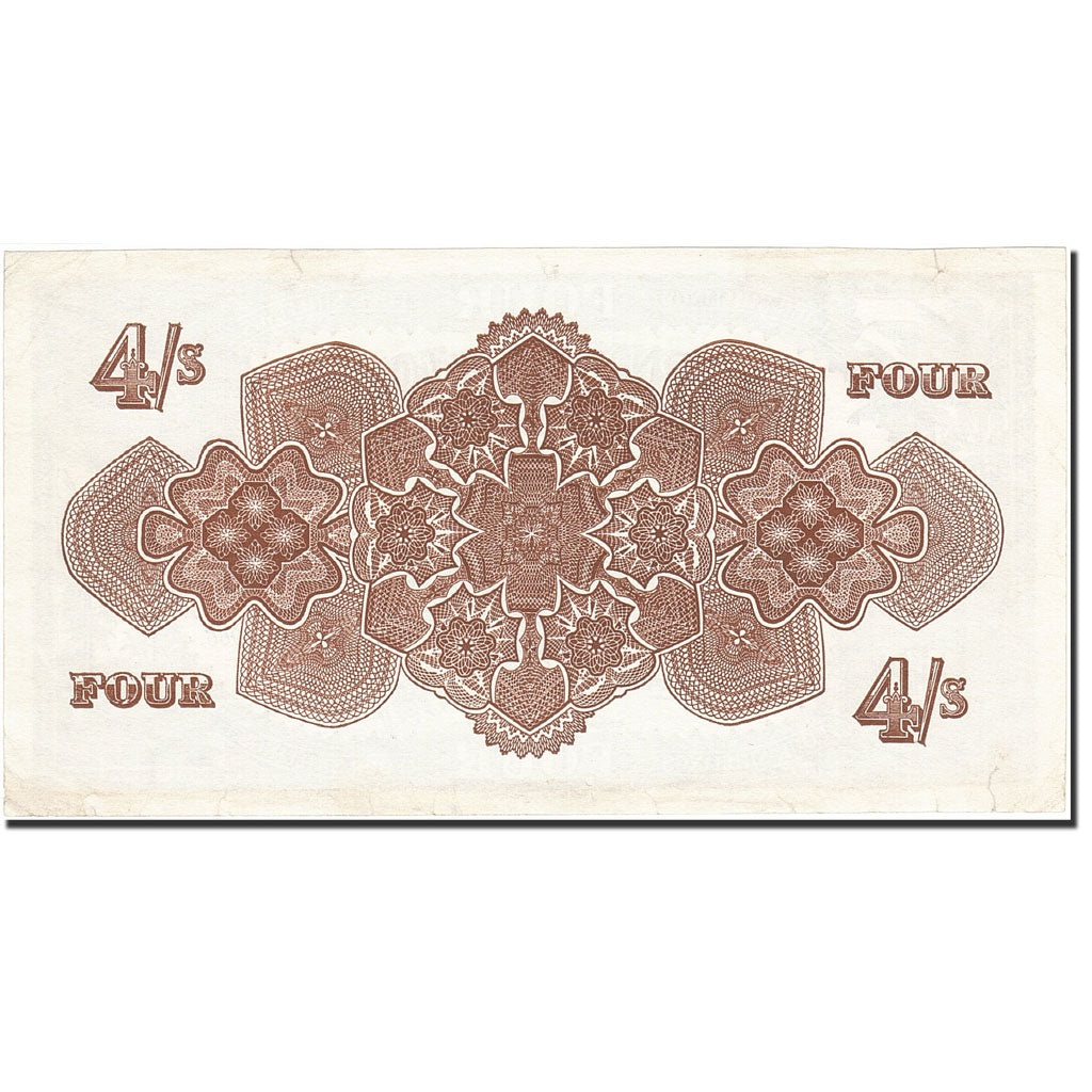 Banknote, Tonga, 4 Shillings, 1939-1942, 1966-09-27, KM:9d, AU(55-58)