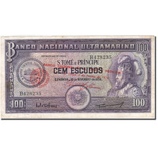Saint Thomas and Prince, 100 Escudos, 1956-1964, 1958-11-20, KM:38a, VF(20-25)