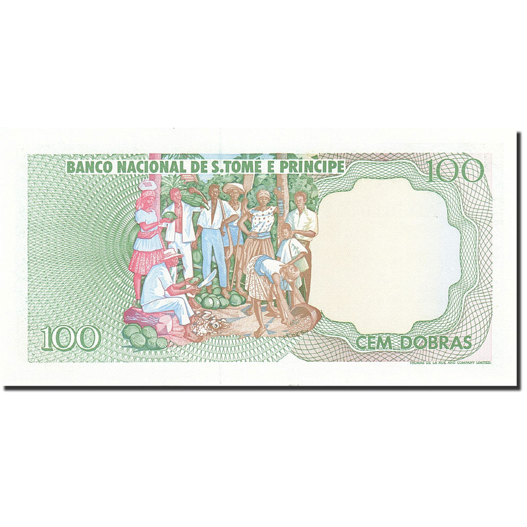 Banknote, Saint Thomas and Prince, 100 Dobras, 1989, 1989-01-04, KM:60