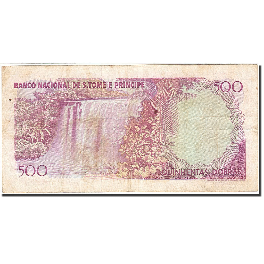 Saint Thomas and Prince, 500 Dobras, 1989, 1989-01-04, KM:61, VF(20-25)