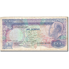 Saint Thomas and Prince, 1000 Dobras, 1989, 1989-01-04, KM:62, VF(20-25)