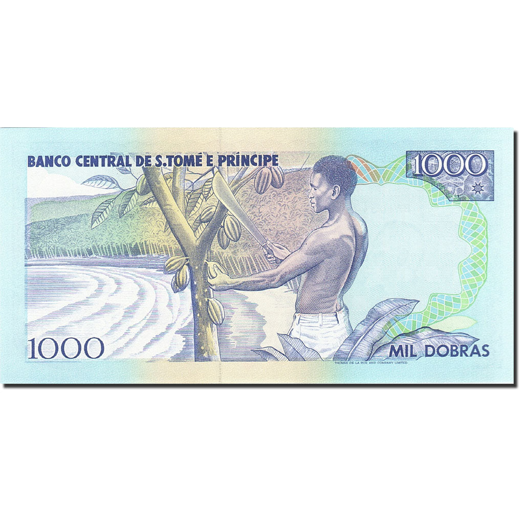 Billet, Saint Thomas and Prince, 1000 Dobras, 1993, 1993-08-26, KM:64, NEUF
