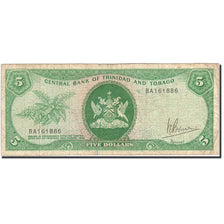 Trinidad and Tobago, 5 Dollars, 1977, 1977, KM:31a, VF(20-25)