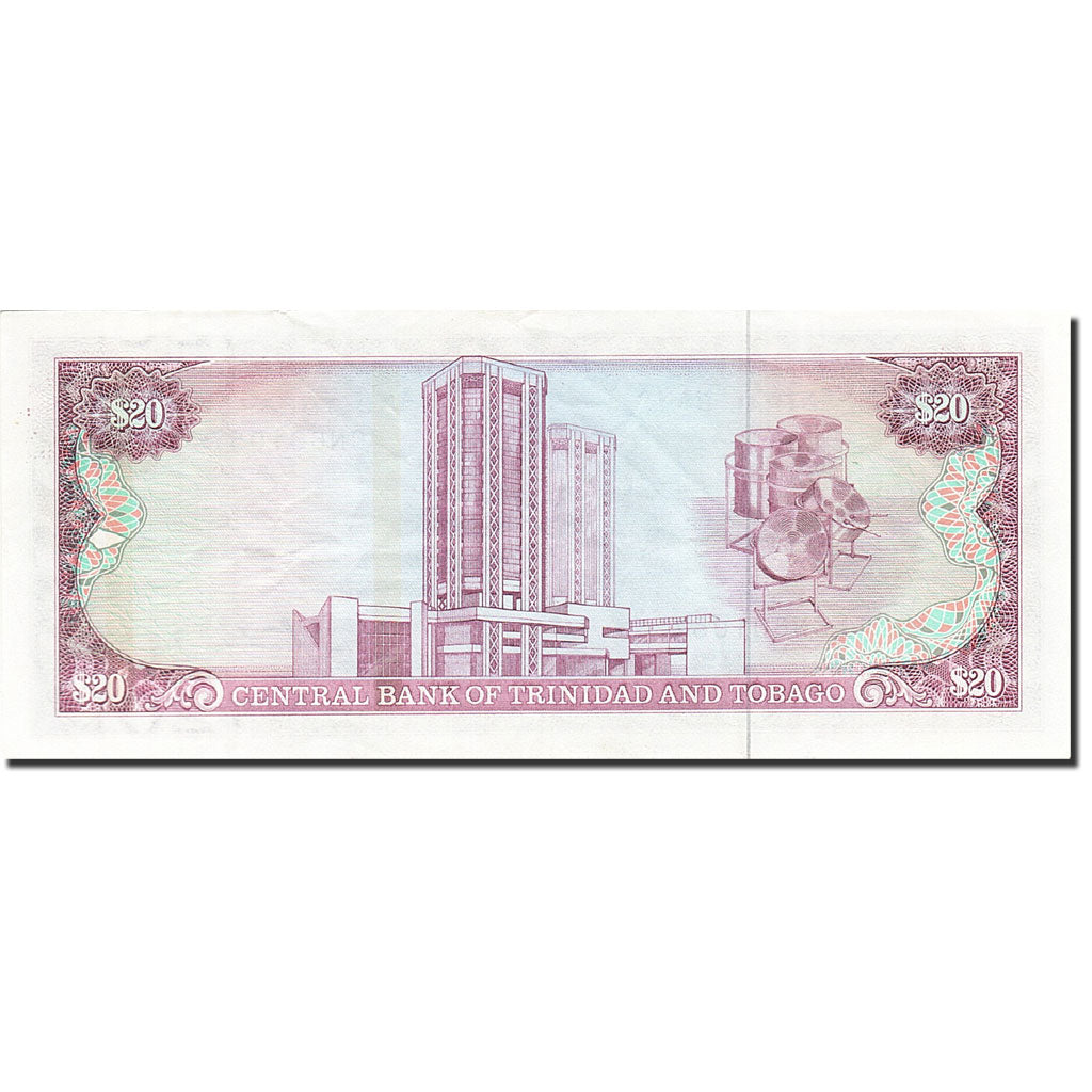 Trinidad and Tobago, 20 Dollars, 1985, Undated (1985), KM:39b, TTB