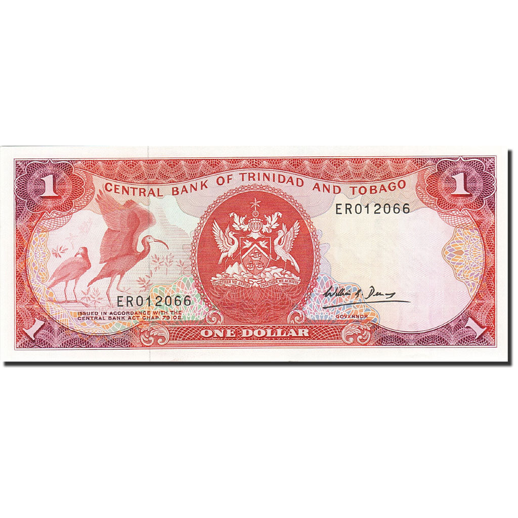 Trinidad and Tobago, 1 Dollar, 1985, 1964, KM:36b, UNC(63)