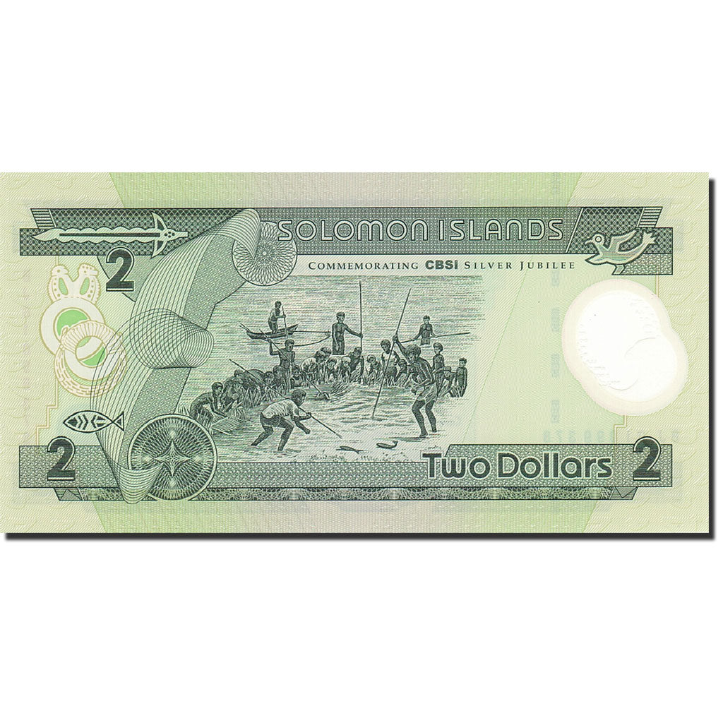 Banknote, Solomon Islands, 2 Dollars, 2001, 2001, KM:23, UNC(65-70)