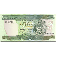 Salomonen, 2 Dollars, 1986, KM:13a, Undated (1986), UNZ