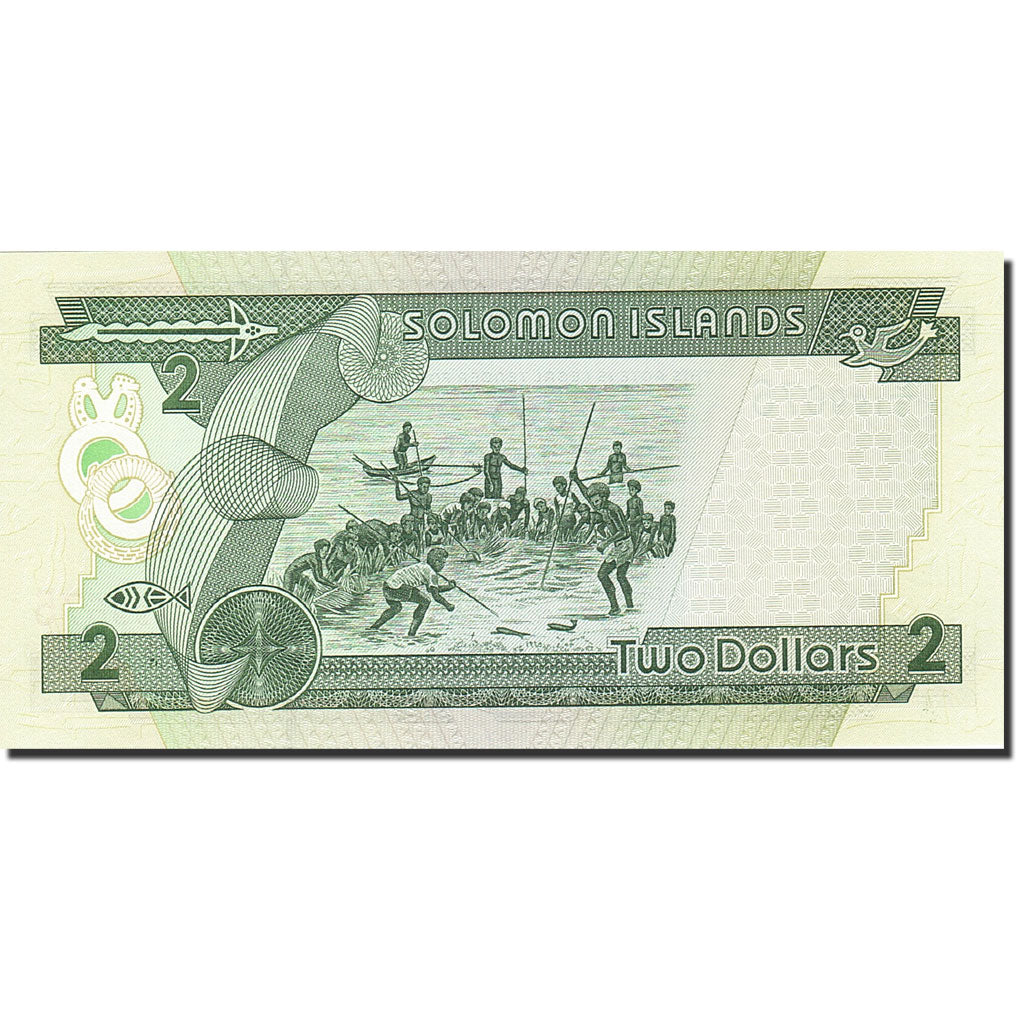 Banknote, Solomon Islands, 2 Dollars, 1996-1997, Undated (1997), KM:18