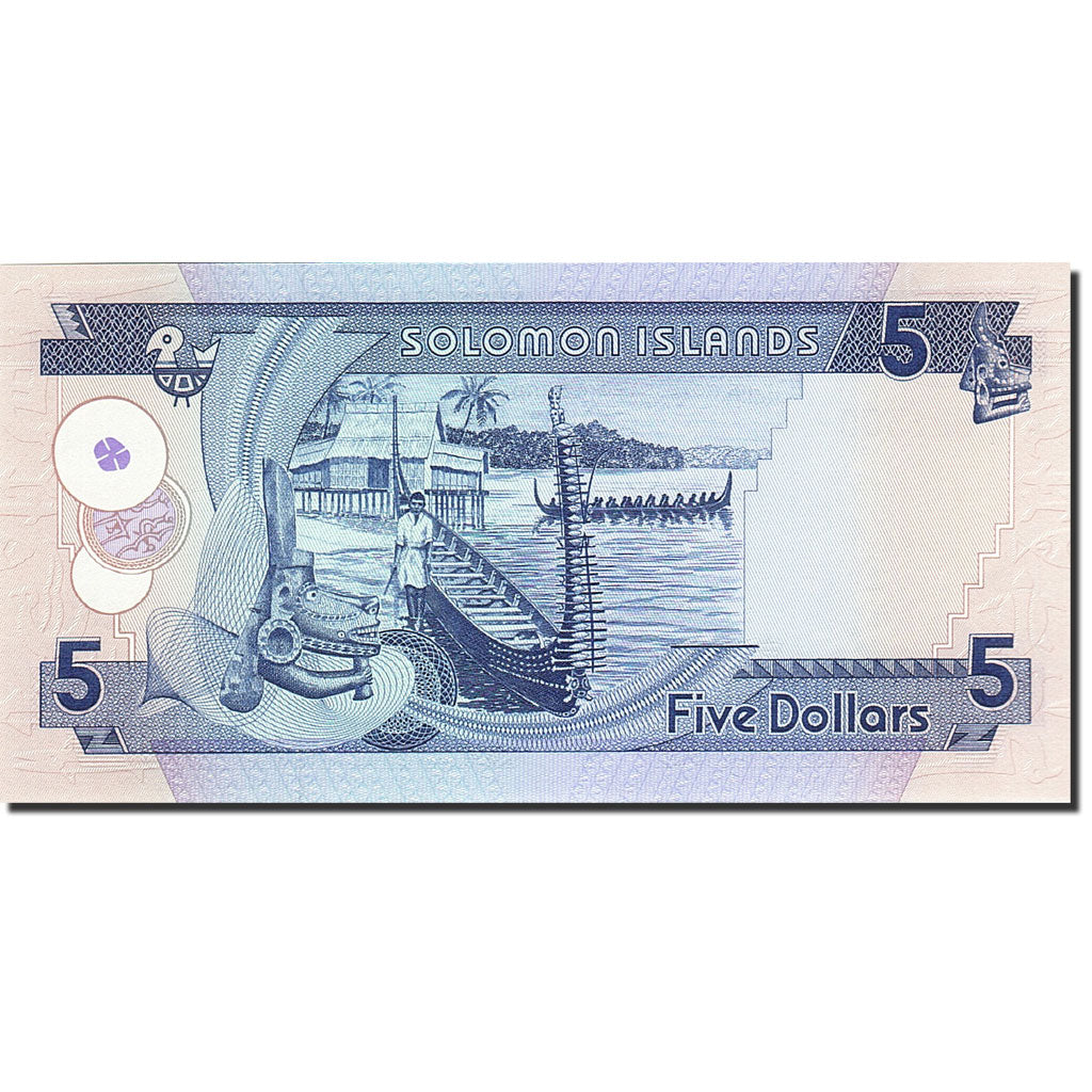 Solomon Islands, 5 Dollars, 1986, KM:14A, Undated (1986), UNC(65-70)