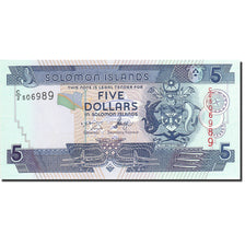 Biljet, Salomoneilanden, 5 Dollars, 1996-1997, Undated (1997), KM:19, NIEUW
