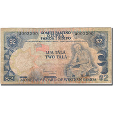 Western Samoa, 2 Tala, 1985, KM:25, Undated (1985), F(12-15)