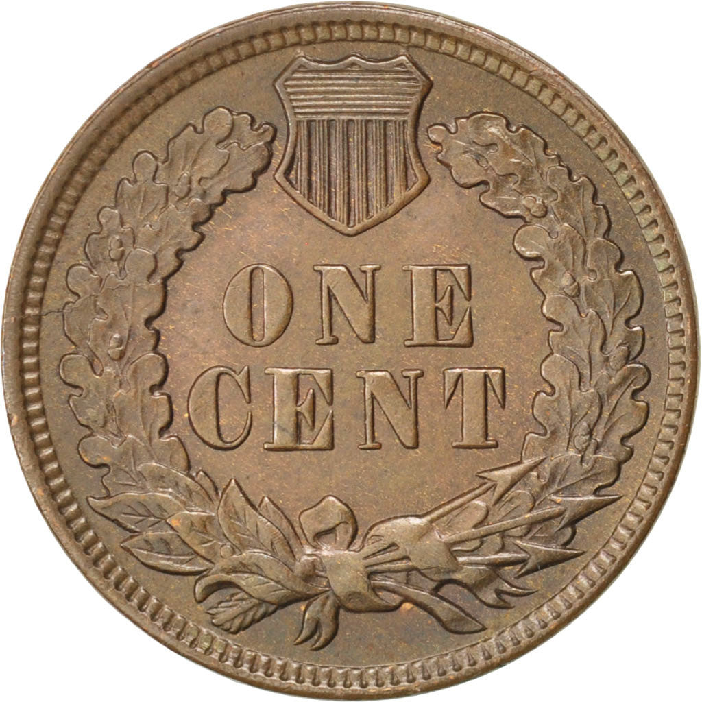 UNITED STATES, Indian Head Cent, Cent, 1908, U.S. Mint, KM #90a, MS(63),...