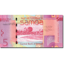 Banknote, Western Samoa, 5 Tala, 2008, 2008, KM:38a, UNC(65-70)