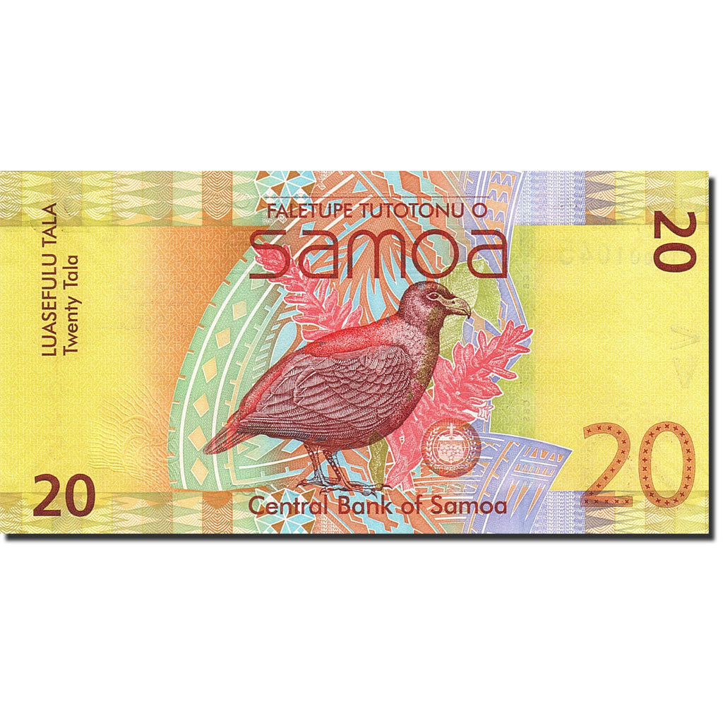 Banconote, Samoa Occidentale, 20 Tala, 2008, KM:40a, 2008, FDS