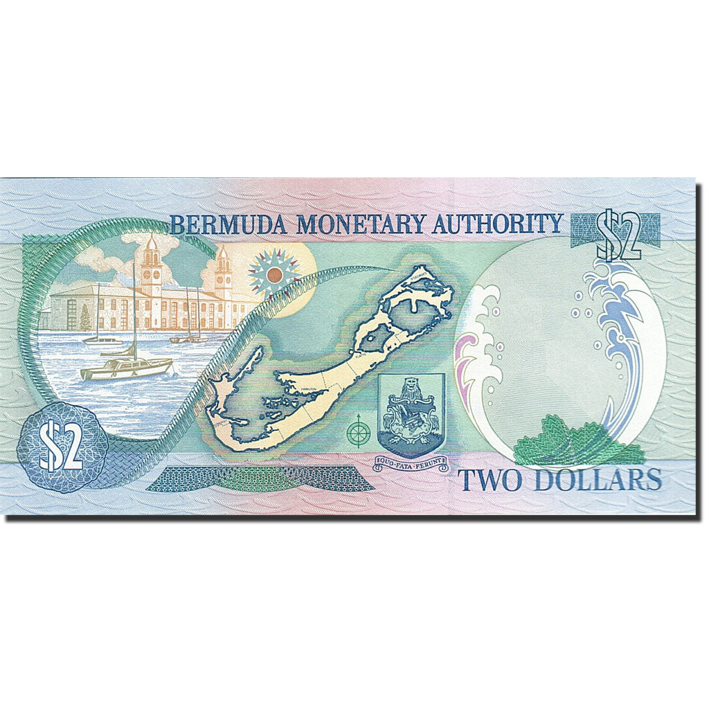 Bermuda, 2 Dollars, 2000, 2000-05-24, KM:50a, UNC(65-70)