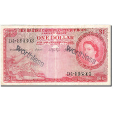 Banknote, British Caribbean Territories, 1 Dollar, 1953, 1962-02-01, KM:7c
