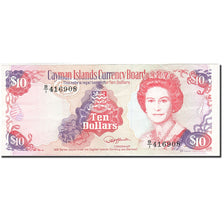 Biljet, Kaaimaneilanden, 10 Dollars, 1991, 1991, KM:13b, SUP