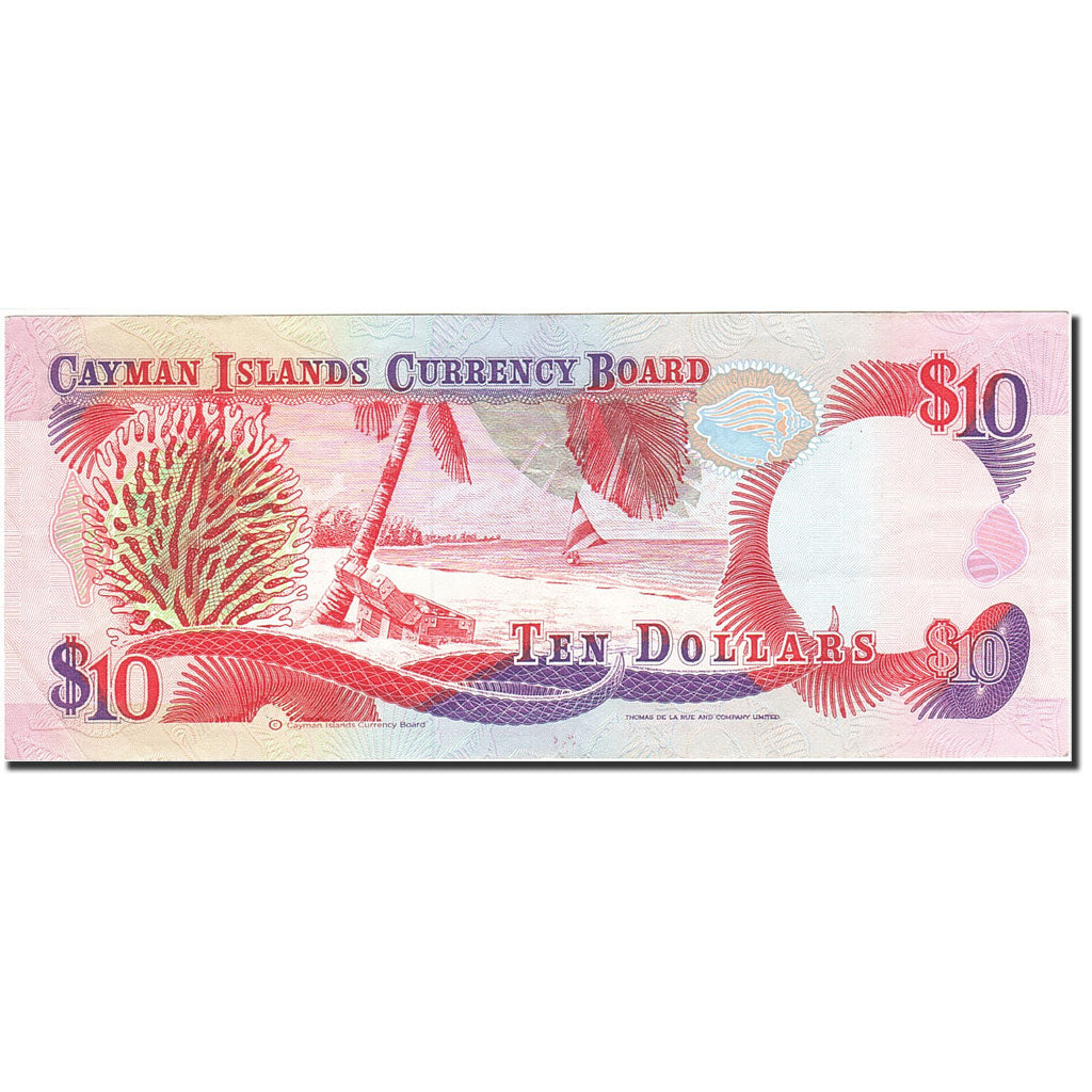 Banknote, Cayman Islands, 10 Dollars, 1991, 1991, KM:13b, AU(55-58)