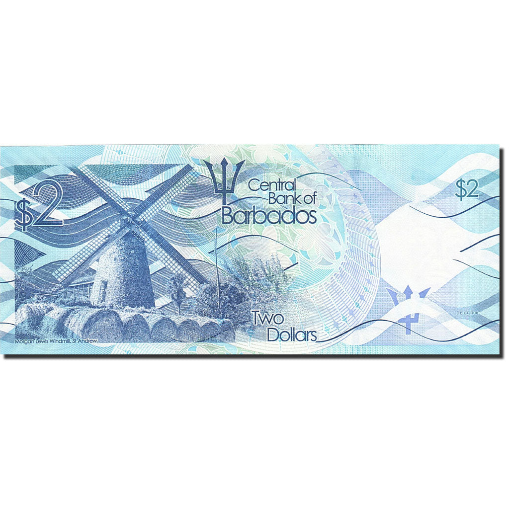 Banknote, Barbados, 2 Dollars, 2013, 2013-05-02, KM:73, UNC(65-70)