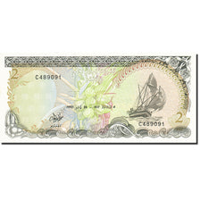 Maldives, 2 Rufiyaa, 1990, KM:15, 1990-07-26, UNC(63)