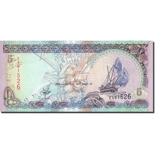 Billet, Maldives, 5 Rufiyaa, 1995-1998, 2000, KM:18b, NEUF