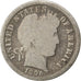 UNITED STATES, Barber Dime, Dime, 1896, U.S. Mint, KM #113, VG(8-10), Silver,...