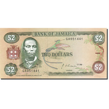 Billet, Jamaica, 2 Dollars, 1985, 1990-01-01, KM:69d, NEUF