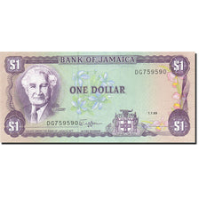 Billet, Jamaica, 1 Dollar, 1985, 1989-07-01, KM:68Ac, NEUF
