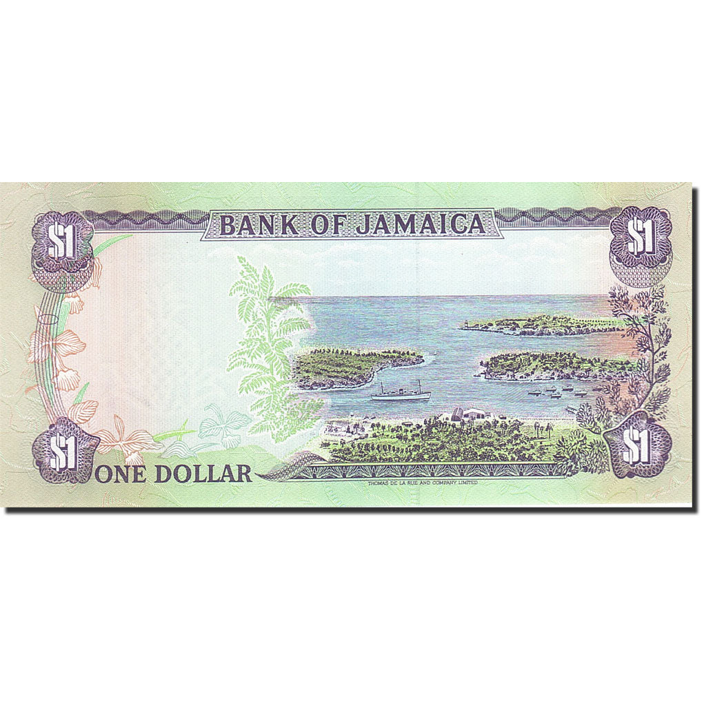 Banknote, Jamaica, 1 Dollar, 1985, 1989-07-01, KM:68Ac, UNC(65-70)