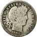 Coin, United States, Barber Dime, Dime, 1900, U.S. Mint, New Orleans, VG(8-10)