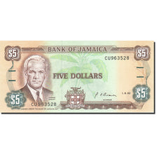 Jamaica, 5 Dollars, 1985, KM:70d, 1992-08-01, NEUF