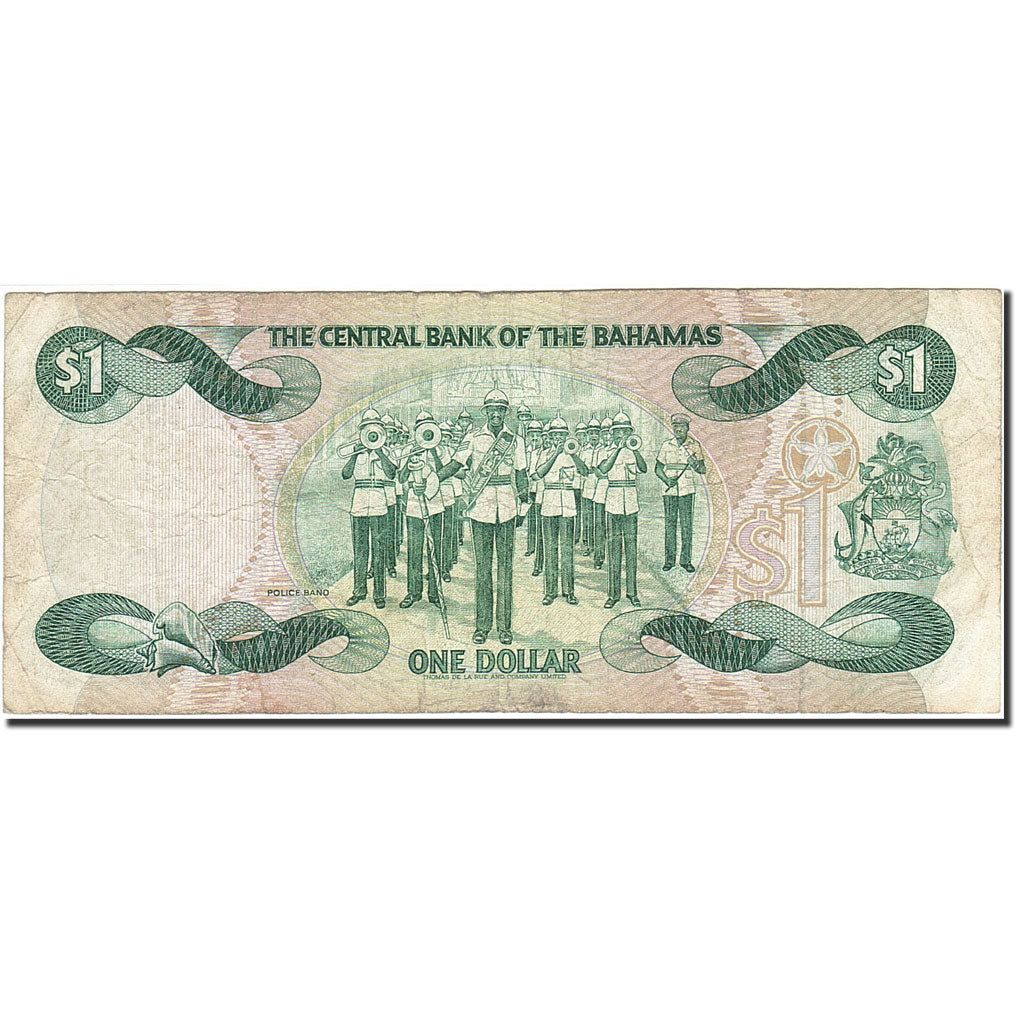 Banknote, Bahamas, 1 Dollar, 1996, 1996, KM:57a, VF(20-25)