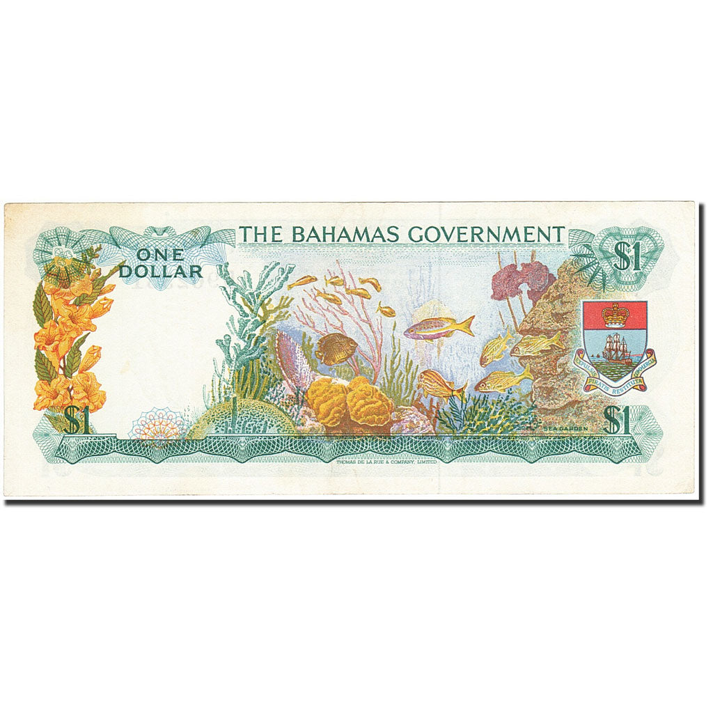 Geldschein, Bahamas, 1 Dollar, 1965, 1965, KM:18b, SS