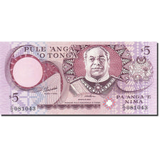 Tonga, 5 Pa'anga, 1995, Undated (1995), KM:33b, UNC(65-70)