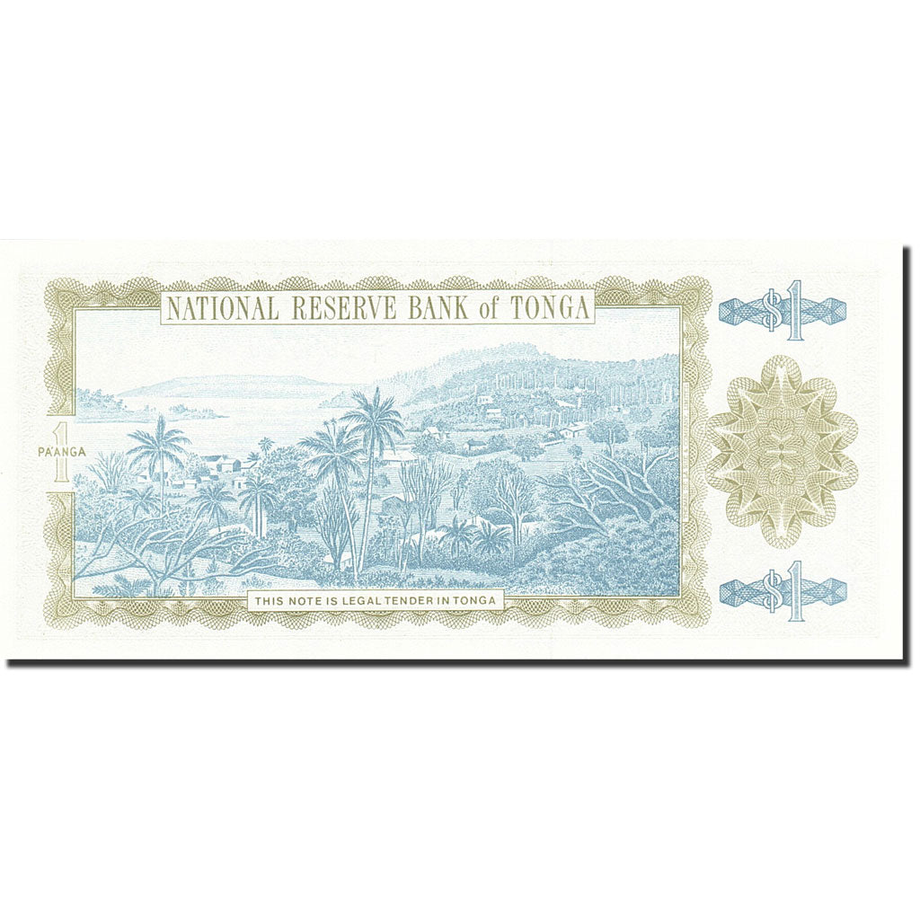 Tonga, 1 Pa'anga, 1992, Undated (1992-1995), KM:25, UNC(65-70)
