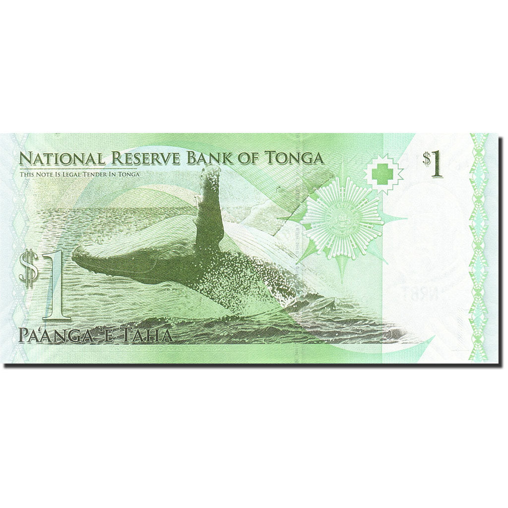 Banknote, Tonga, 1 Pa'anga, 2008, Undated (2008), KM:37, UNC(65-70)