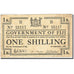 Fiji, 1 Shilling, 1942, KM:49b, 1942-09-01, TTB
