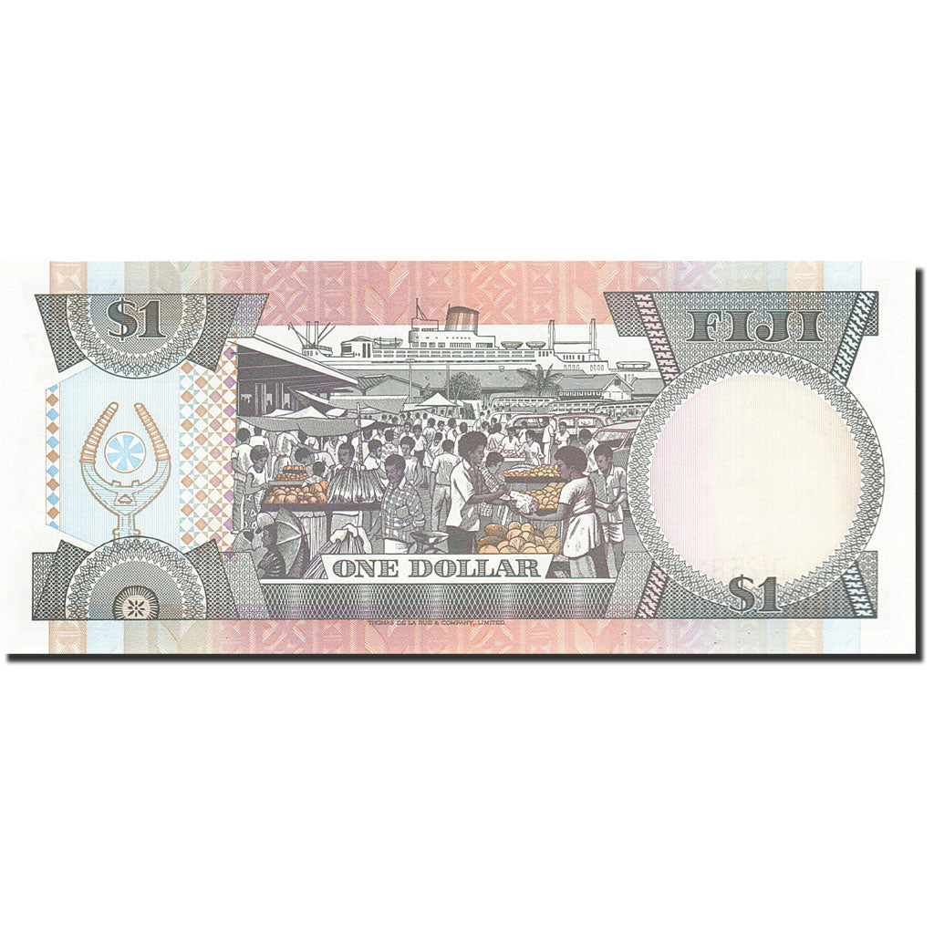 Fiji, 1 Dollar, 1991, Undated (1993), KM:89a, UNC(65-70)