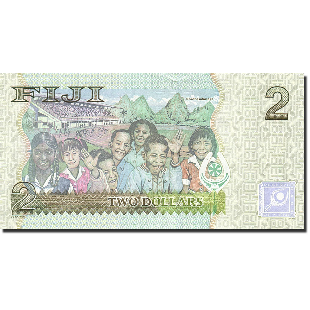 Fiji, 2 Dollars, 2007, Undated (2007), KM:109a, UNC(65-70)