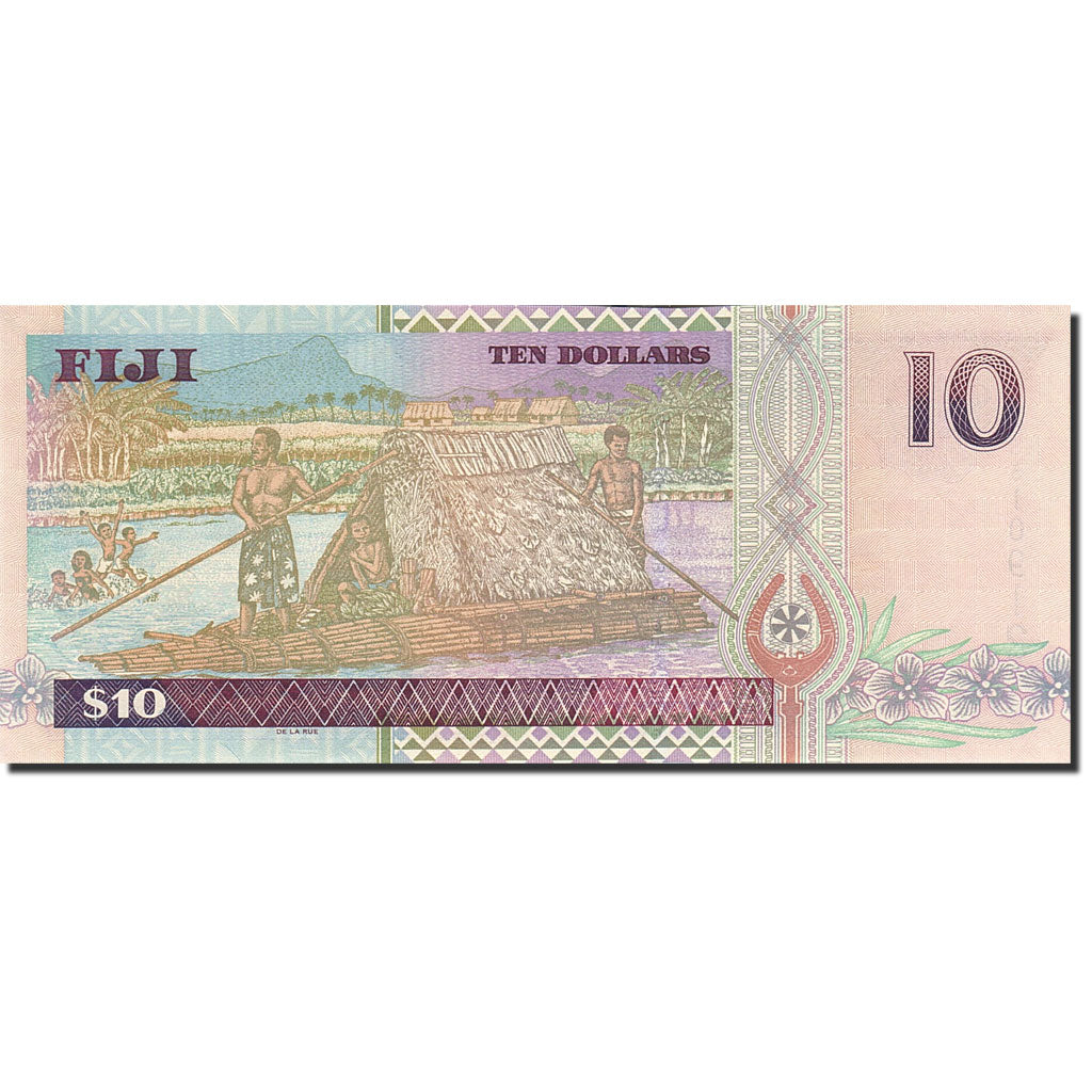 Fiji, 10 Dollars, 2002, Undated (2002), KM:106a, UNC(65-70)