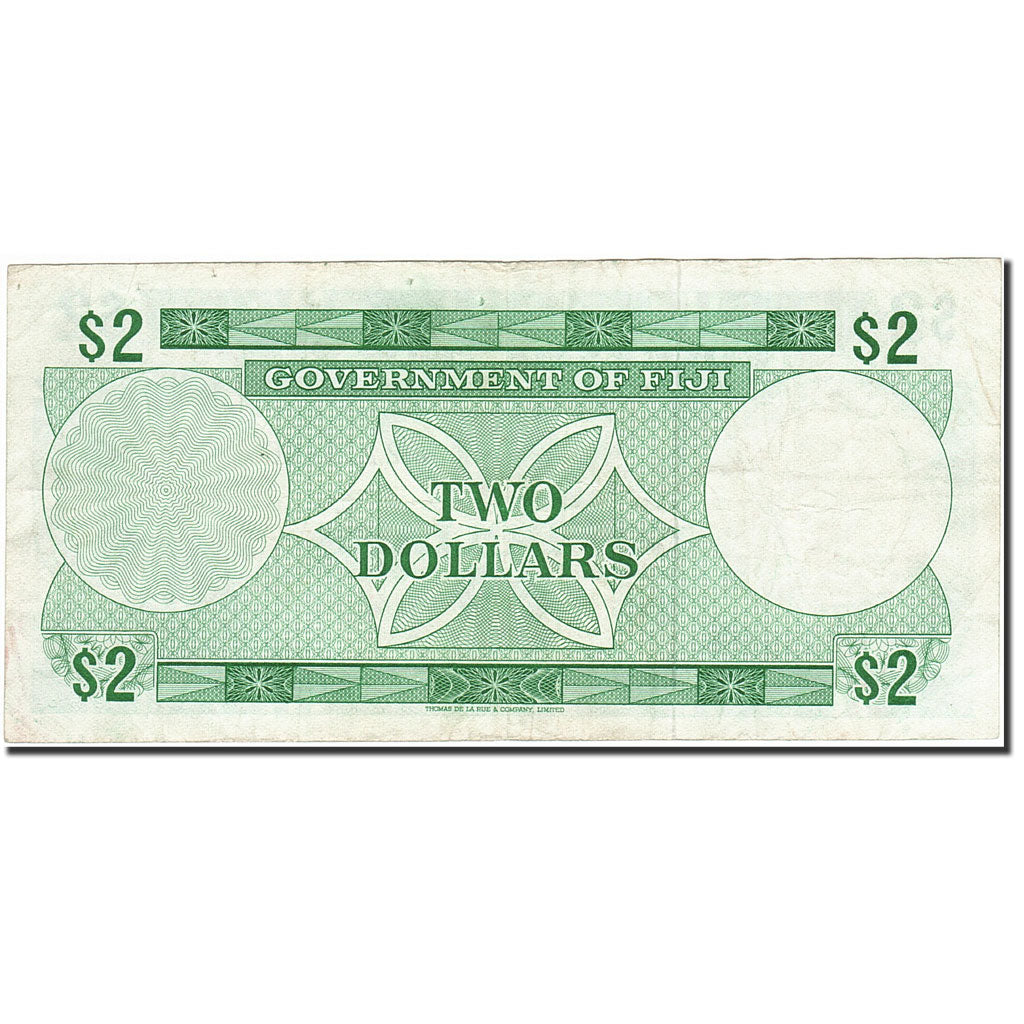 Banknote, Fiji, 2 Dollars, 1969, Undated (1969), KM:60a, EF(40-45)