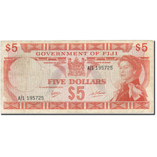 Fiji, 5 Dollars, 1969, UNdated (1970), KM:61a, F(12-15)