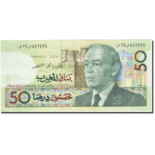Morocco, 50 Dirhams, 1987-1991, 1987, KM:64c, AU(55-58)