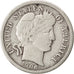 UNITED STATES, Barber Dime, Dime, 1906, U.S. Mint, KM #113, EF(40-45), Silver,..